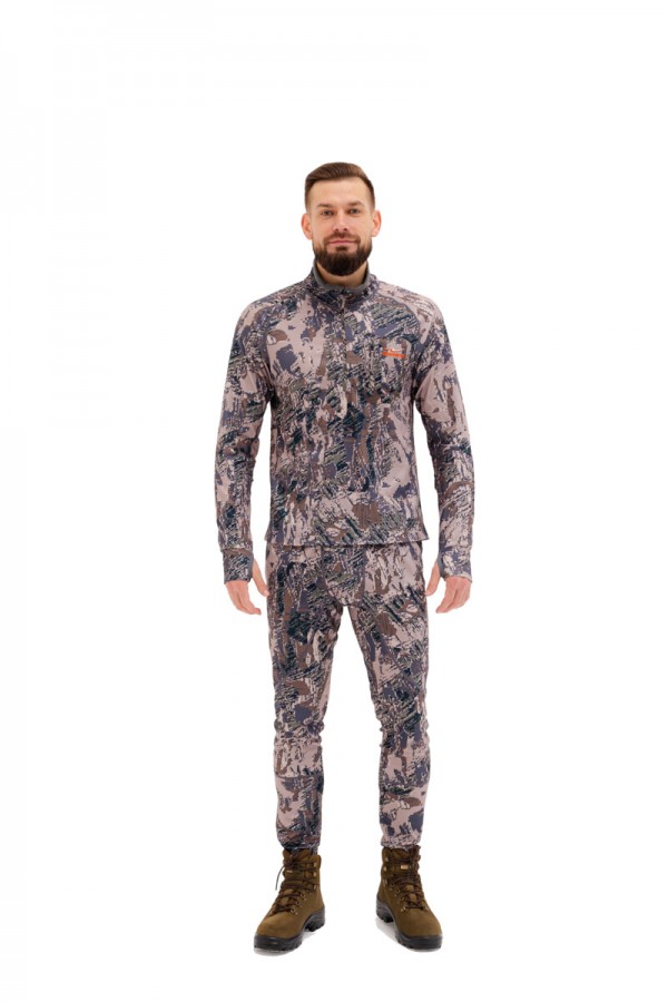 Термобелье комплект King Hunter BASE LAYER, Camo Gray