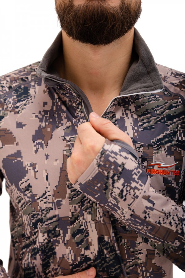 Термобелье комплект King Hunter BASE LAYER, Camo Gray