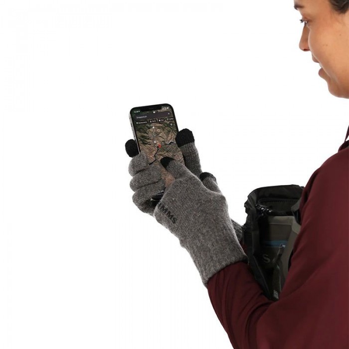 Перчатки Simms Wool Full Finger Glove