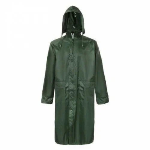 Плащ нейлоновый с ПВХ, Зеленый