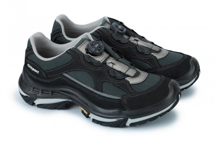 Мужские полуботинки кроссовые, черные, 11953N6 (Grisport)