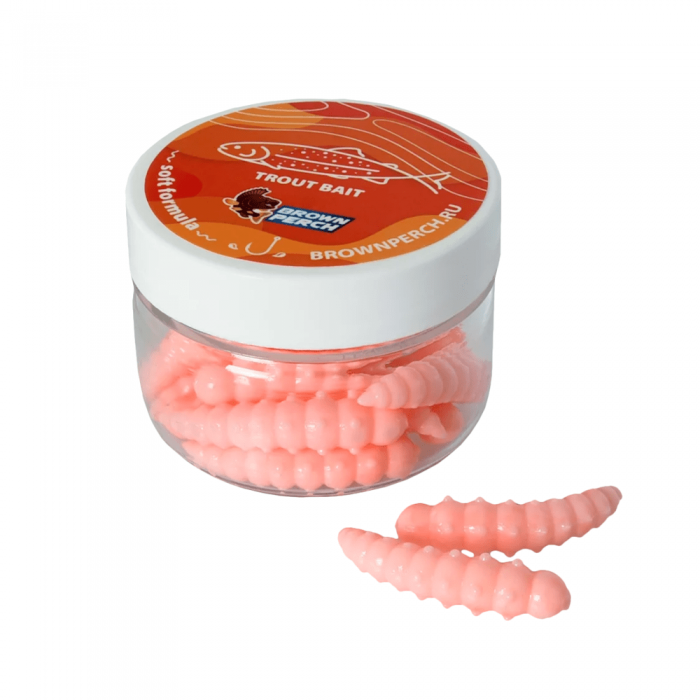 Силиконовая приманка Bark beetle Larva 45мм