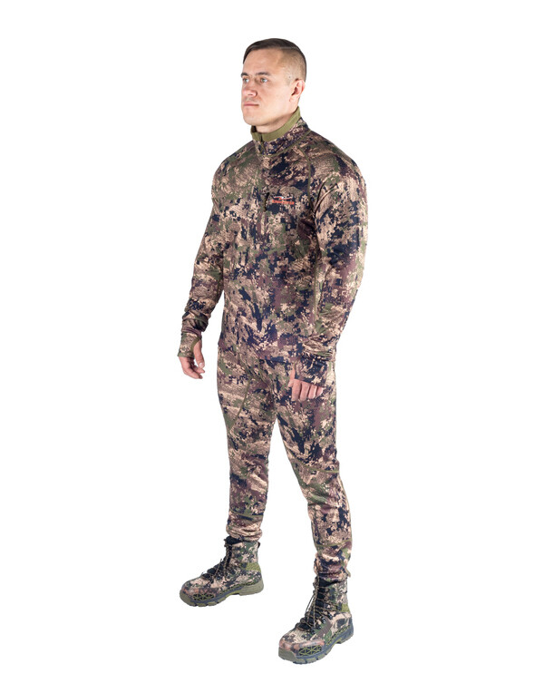 Термобелье комплект King Hunter BASE LAYER (Camo Green)