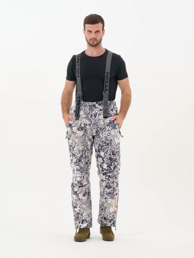 Костюм "TRITON PRO" -15 (вельбоа, белый)