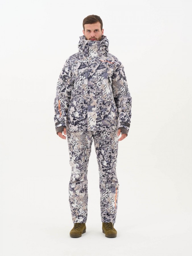 Костюм "TRITON PRO" -15 (вельбоа, белый)