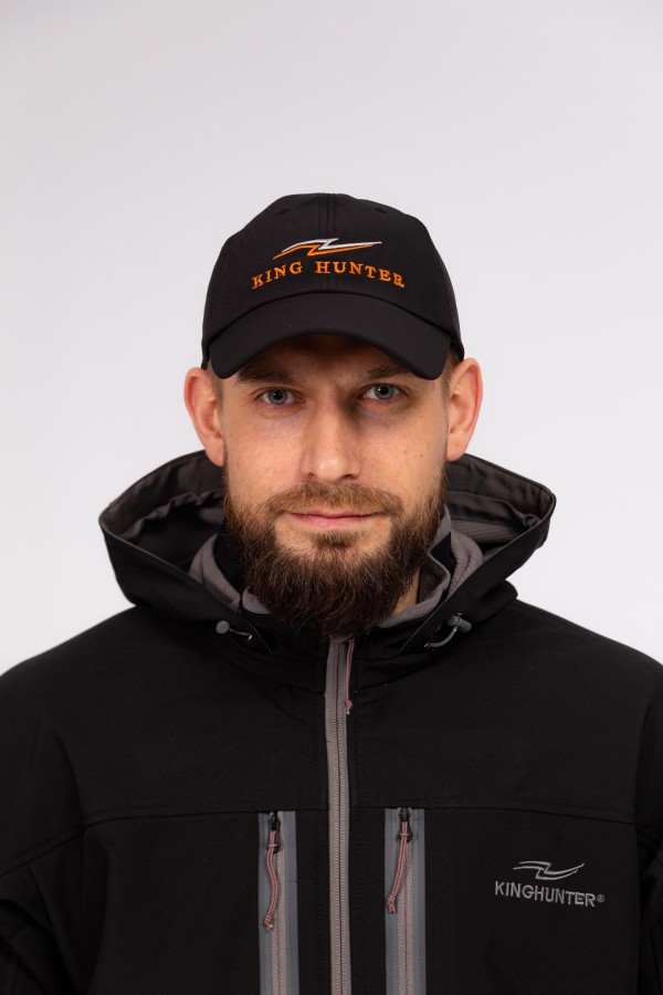 Бейсболка King Hunter (Black One size)