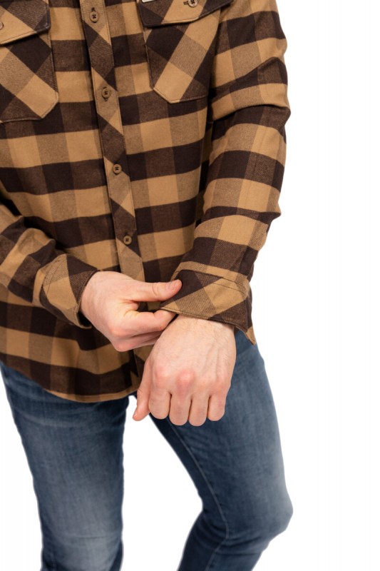 Рубашка King Hunter City (Хаки-черный )