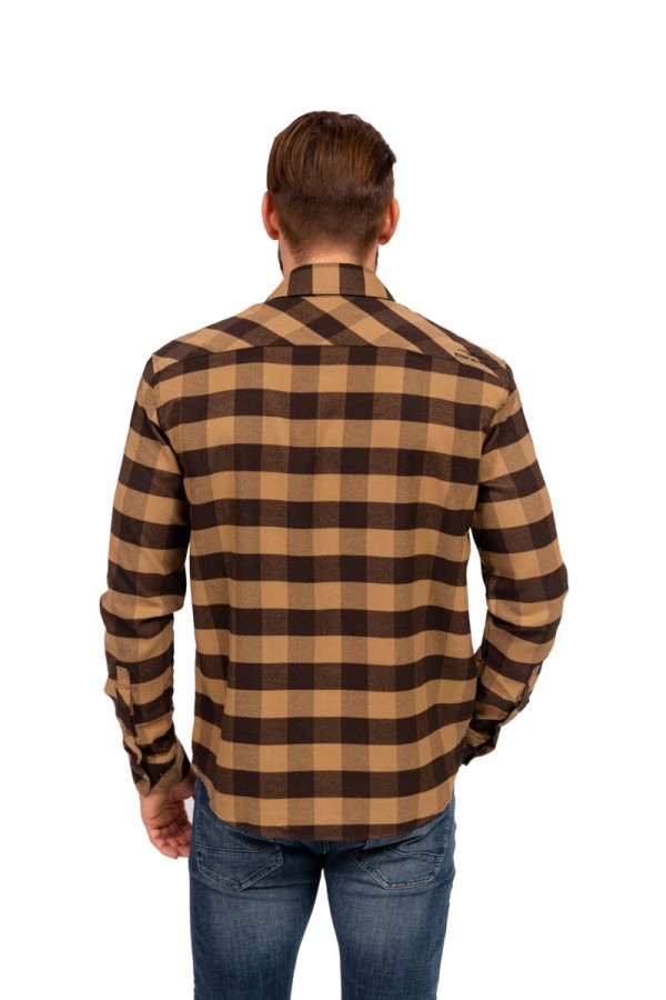 Рубашка King Hunter City (Хаки-черный )