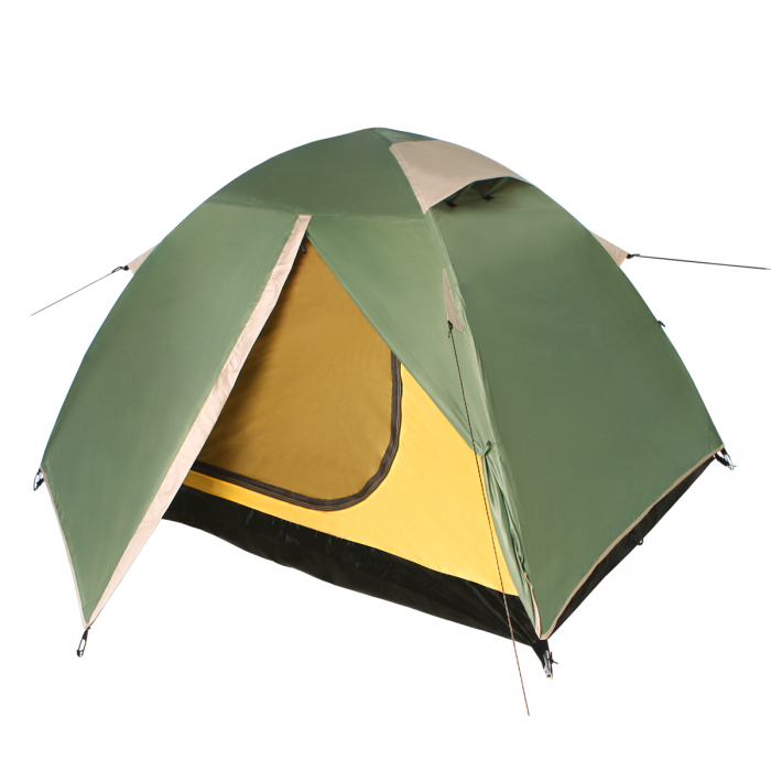 Палатка Malm 3 BTrace (Зеленый/Бежевый)