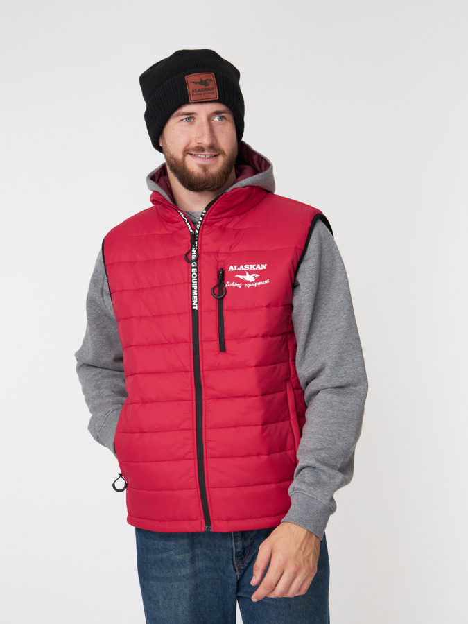 Жилет Alaskan Juneau Vest Red утепл.стеганый
