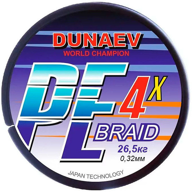 Шнур Dunaev BRAID PE X4 150m
