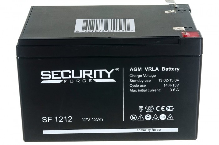 Аккумуляторная батарея SF 1212 Security Force