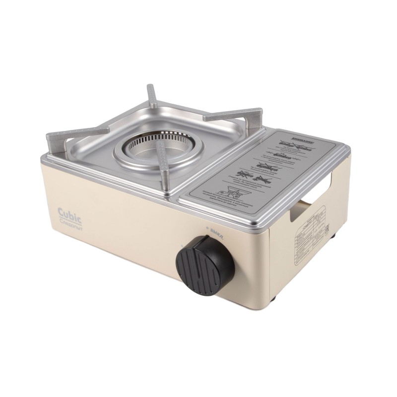 Плита наст. газовая "СЛЕДОПЫТ Premium-CUBIC" PF-GST-N19