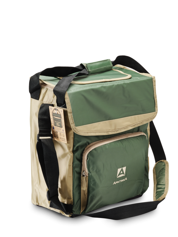 Сумка-холодильник, классическая, тм "Арктика", 20 л, арт.3001-20, болотная