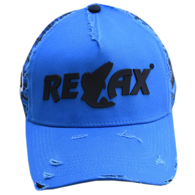 Фирменная кепка Relax (Blue torn) CRBT