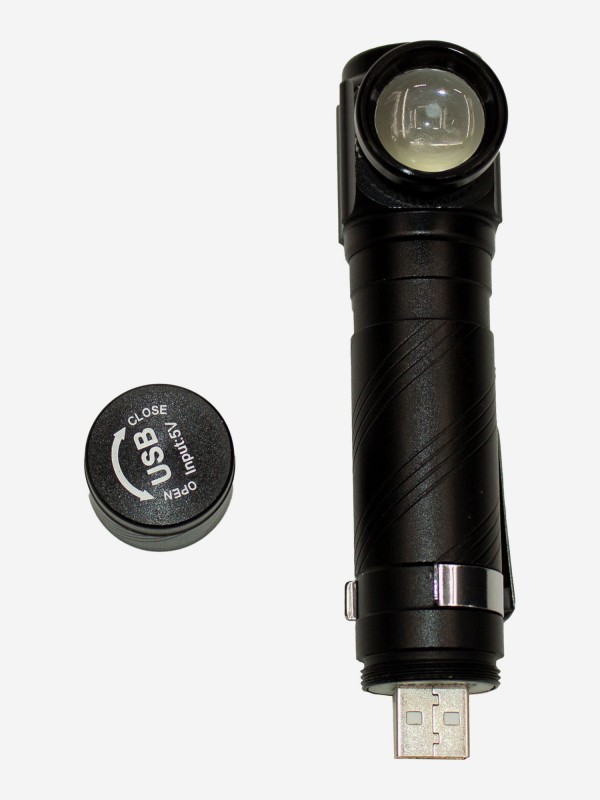 Фонарь налобный "Сибирский Следопыт -Big Tenzor", съемный, 1LED,аккум.220В PF-PFL-HL35