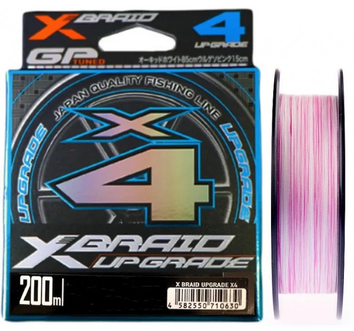 Шнур плетенный YGK X-BRAID UPGRADE X4 200m