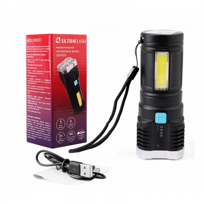 Фонарь Ultraflash LED 51525