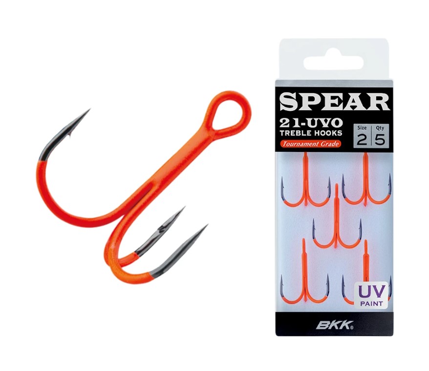 Крючок тройной BKK SPEAR-21 UVO (A-ET-6150)
