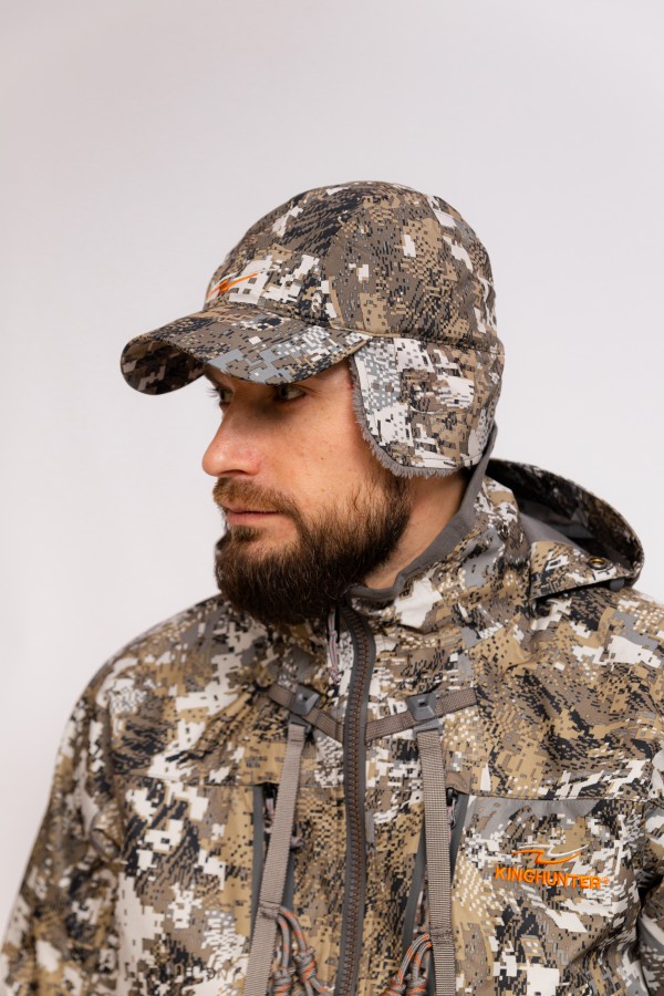 Шапка King Hunter Hybrid Cap (Camo Snow One size)