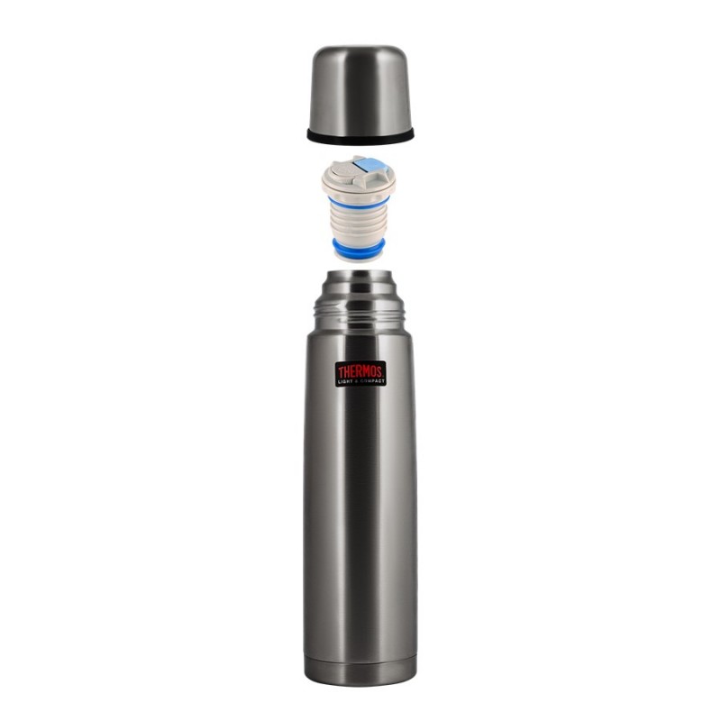 Термос THERMOS FBB-1000 1L (материал - нержавеющая сталь, цвет стальной, объём 1л)