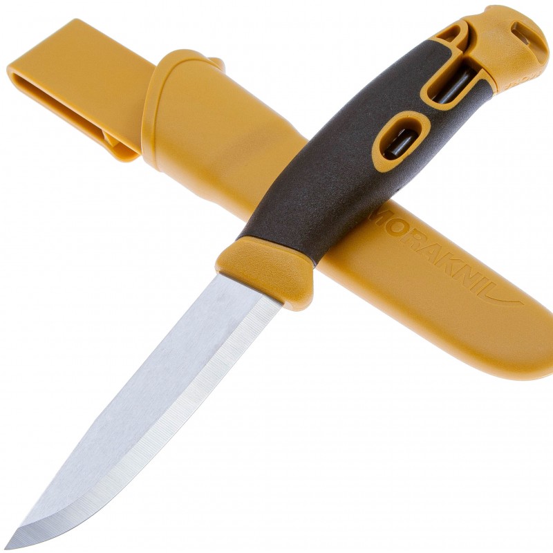 Нож Morakniv Spark Yellow, нержавеющая сталь, цвет желтый, 13573