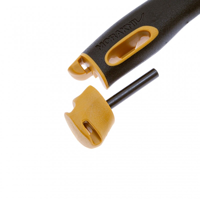 Нож Morakniv Spark Yellow, нержавеющая сталь, цвет желтый, 13573