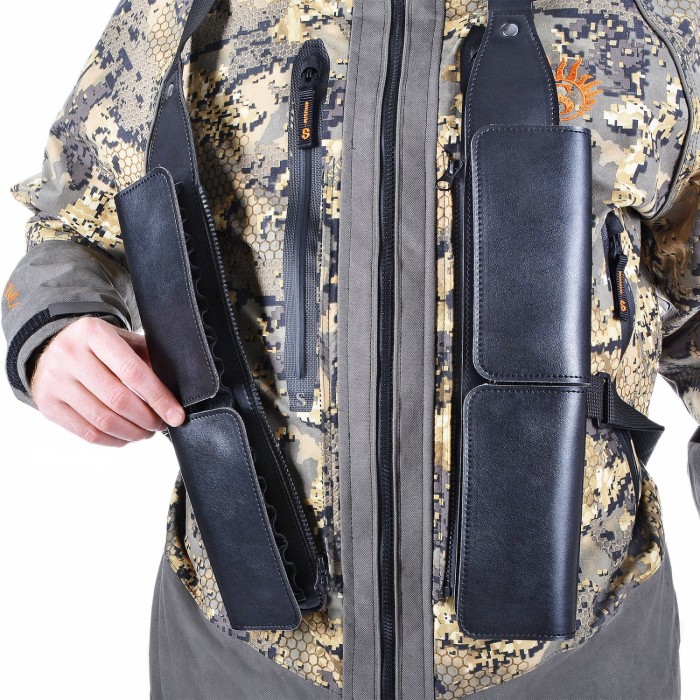 Костюм мужской демисезонный "Tracker V", zamsha, дуб/oak wood S-315-2