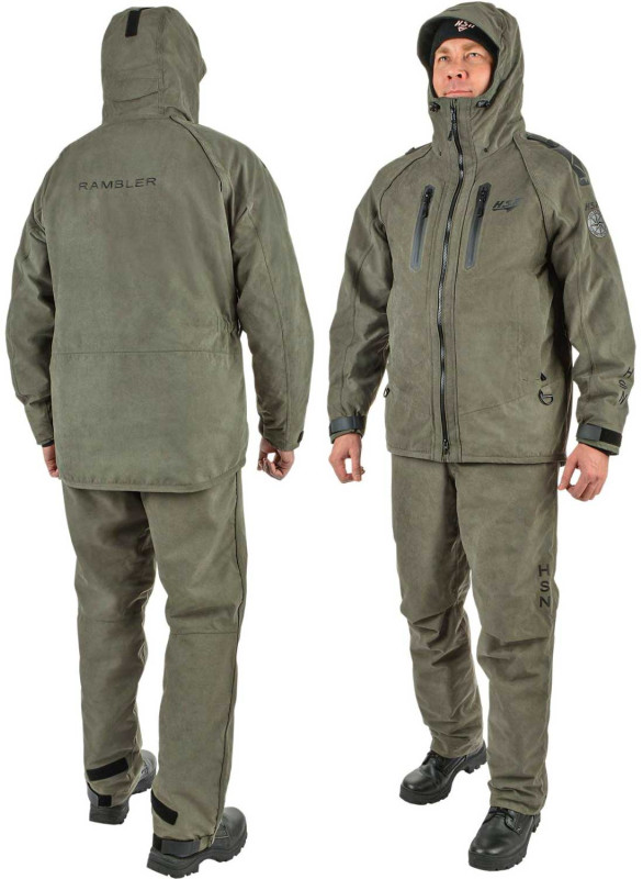 Костюм мужской демисезонный "Rambler II", islandiya, серый 98113-16