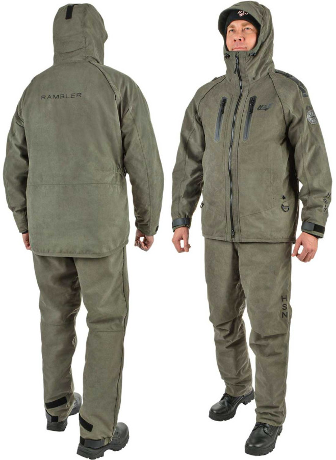Костюм мужской демисезонный "Rambler II", islandiya, серый 98113-16