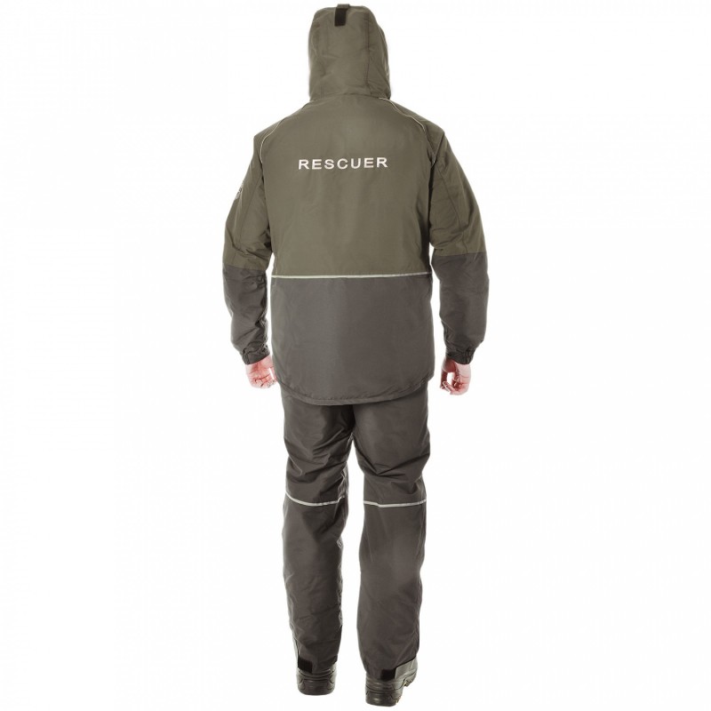 Костюм-поплавок мужской зимний "Rescuer II sport", hardguard, хаки 98148-6