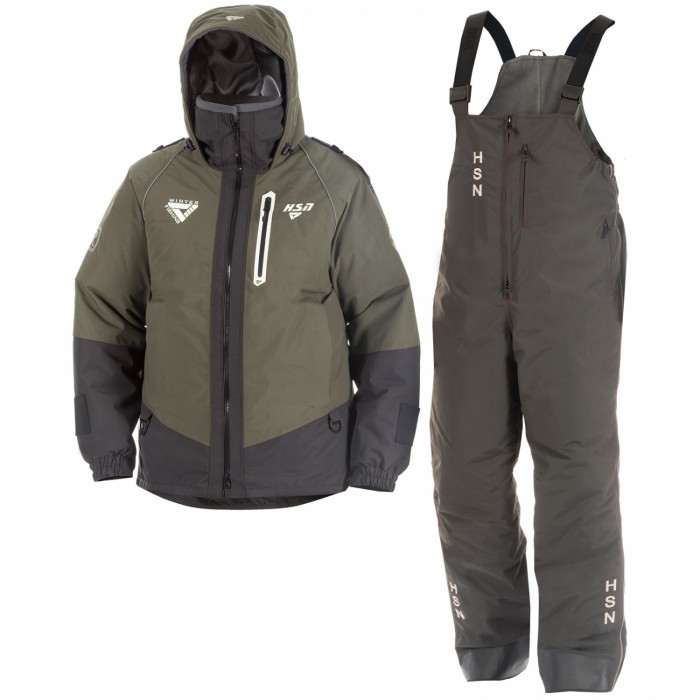 Костюм-поплавок мужской зимний "Rescuer II sport", hardguard, хаки 98148-6