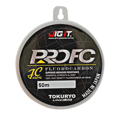 Флюорокарбон Jig It x Tokuryo Fluocarbon Pro FC 50 m
