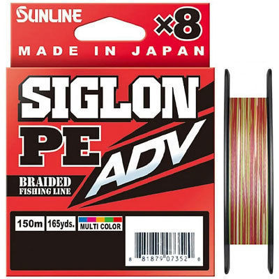 Шнур Sunline SIGLON PEx8 ADV 150m (Multicolor 5C)