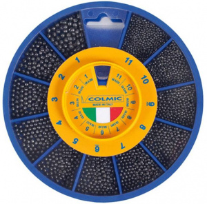 POMAF1 Набор грузил -11размеров n° 1-2-3-4-5-6-7-8-9-10-12