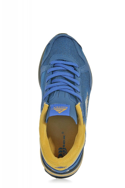 Кроссовки женские Editex цвет синий/желтый 1028-6S