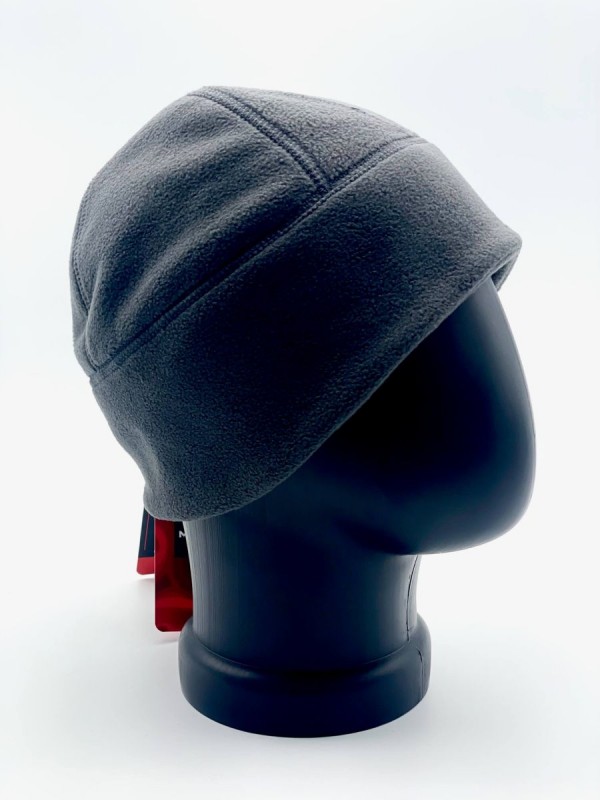 Шапка флисовая серый