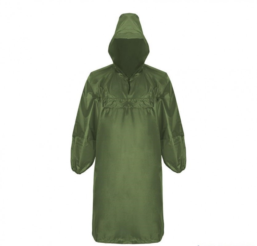 Накидка от дождя МАНАРАГА Пончо V2 (зеленый) (БУ)
