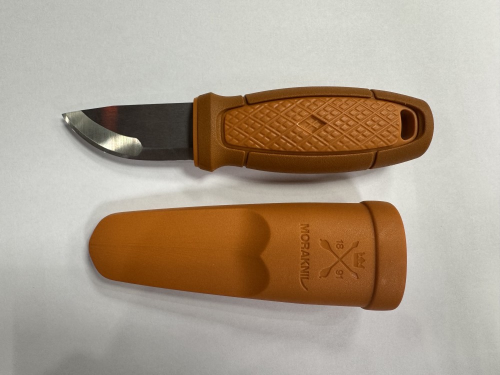 Нож туристический Morakniv Eldris LightDuty (S) Burnt Orange нерж.сталь (темно-оранжевый)