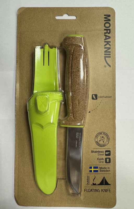 Нож туристический Morakniv Floating (плавающий) нерж.сталь (зеленый)