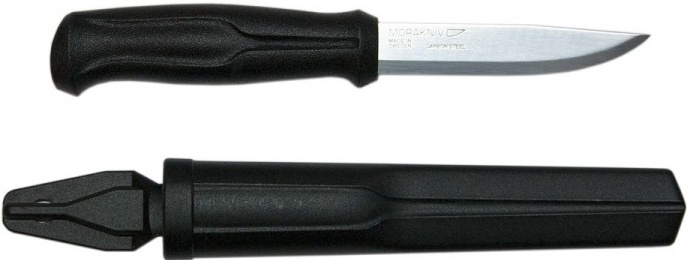 Нож туристический Morakniv 510 углер.сталь (черный)