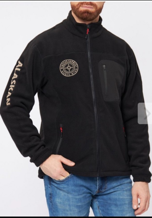 Куртка флисовая Alaskan North Wind черн