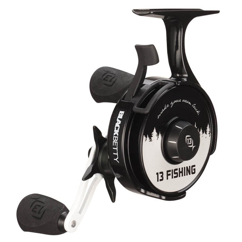 Катушка 13 FISHING FreeFall Carbon - Inline Ice Fishing Reel - Northwoods Edition - 2.5:1RH (правая)