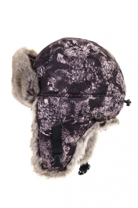 Шапка-ушанка Буран (алова, серый шельф) ОРИОН Размер Б/Р