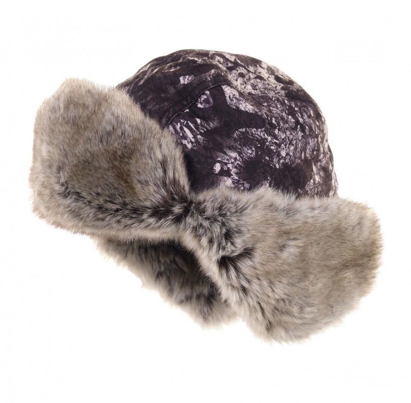 Шапка-ушанка Буран (алова, серый шельф) ОРИОН Размер Б/Р