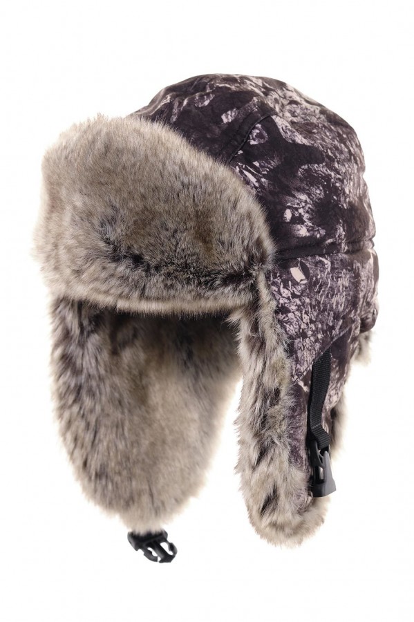 Шапка-ушанка Буран (алова, серый шельф) ОРИОН Размер Б/Р