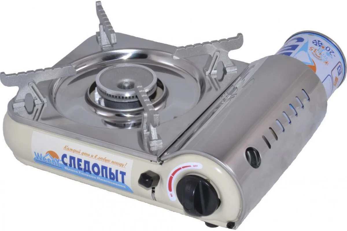 Плита наст. газовая "СЛЕДОПЫТ -WeenY" PF-GST-N04