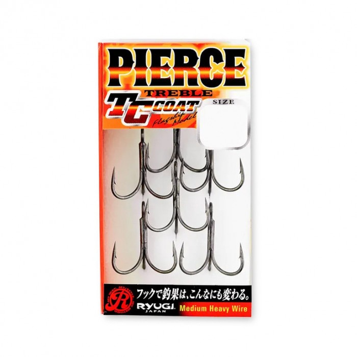 Тройные крючки Pierce Treble Hook TC Coat