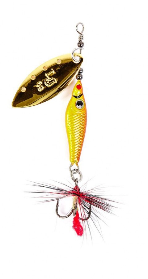 Блесна вращ. Lucky John TRIAN BLADE LONG 06.0г в блистере