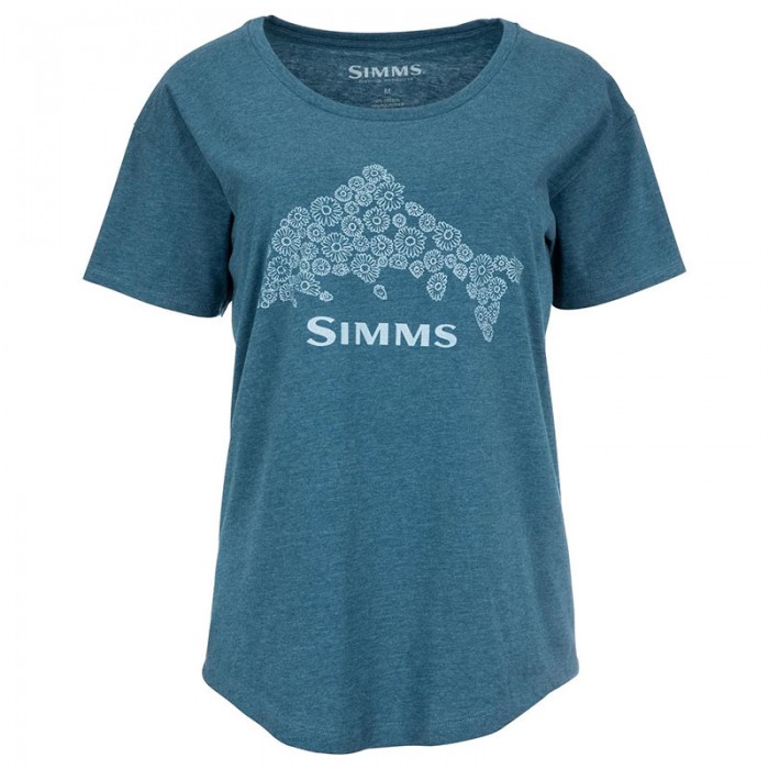 Футболка Simms Women's Floral Trout T-Shirt